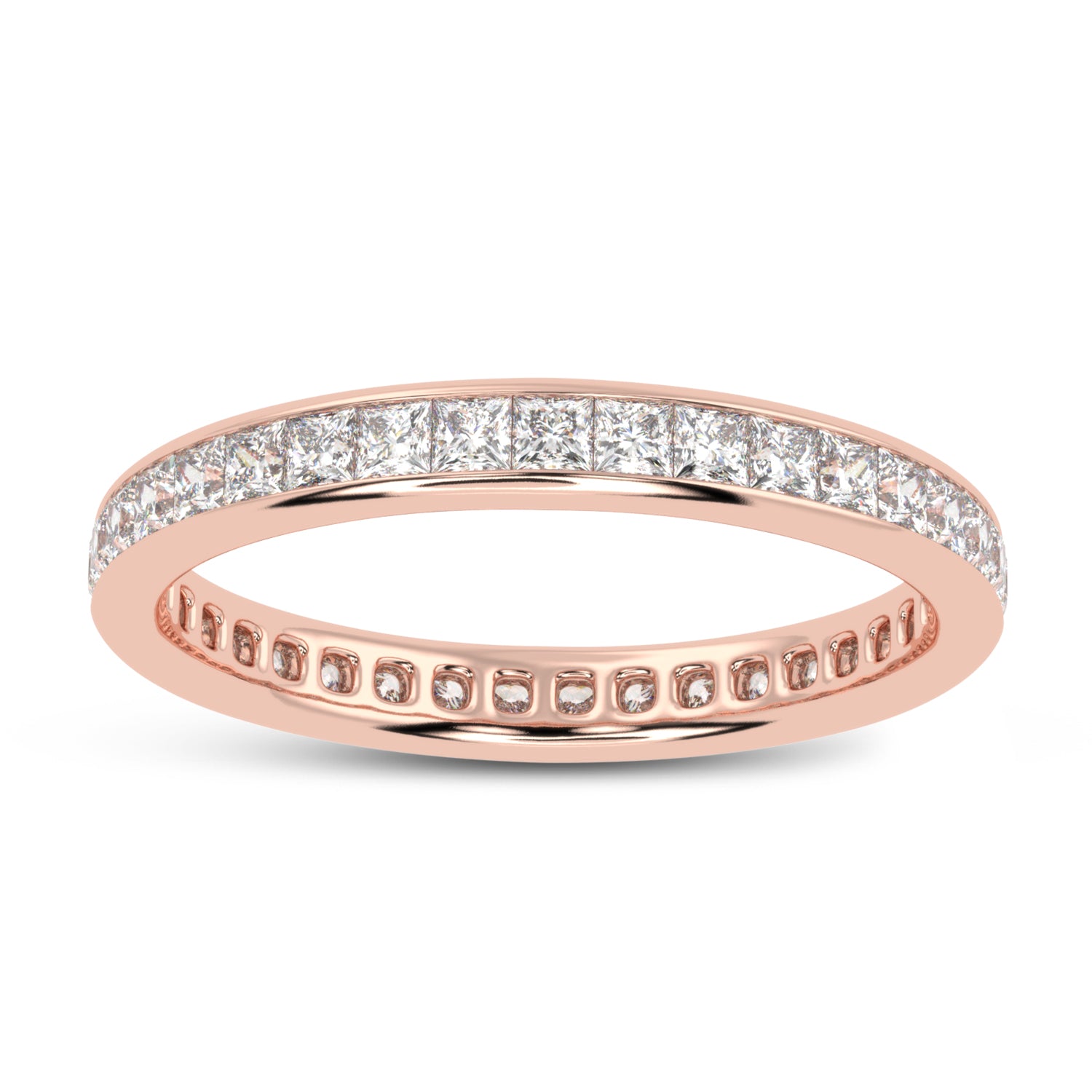 Buy 1.14Ct Eternity Natural Diamond Band | Solitairekart